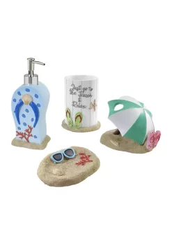 New 😀 Avanti Beach Mode Bath Accessories Set ❤️