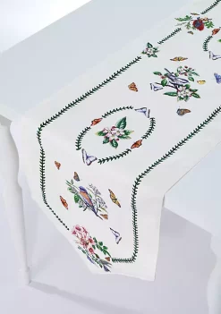 Promo ⌛ Avanti Botanic Garden Birds Table Runner 14-in. x 72-in. 😍