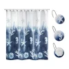 Budget 👏 Avanti Batik Coastal Shower Curtain-Hooks Set 💯