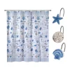 Coupon 🛒 Avanti Island View Shower Curtain-Hooks Set 👏
