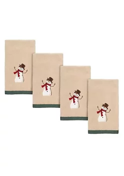 Buy ❤️ Avanti Friends Gather Decorative 4 Pack of Fingertip Towels 🎉