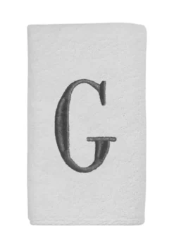 Brand new 🎁 Avanti Block Monogram Hand Towel ✔️ -Avanti Sales Belk 134