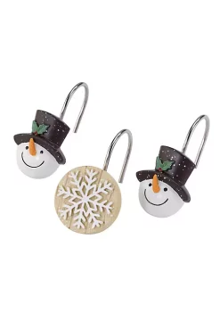 Promo 🤩 Avanti Friends Gather 13 Pc Shower Curtain & Hook Set 🔔 -Avanti Sales Belk 202