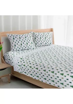 Buy 👍 Avanti Pine Forest Queen Flannel Sheet Set 🎁 -Avanti Sales Belk 23