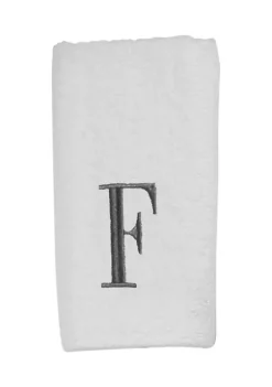 Best Pirce 👏 Avanti Block Monogram Fingertip Towel 🔥 -Avanti Sales Belk 239