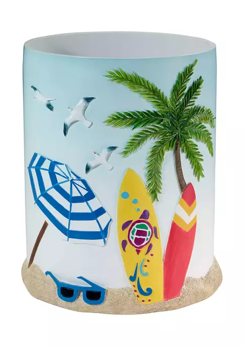Wholesale 🎉 Avanti Surf Time Wastebasket 🔔 1 Wholesale 🎉 Avanti Surf Time Wastebasket 🔔