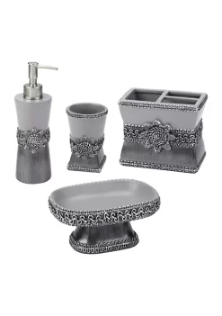 Wholesale ✔️ Avanti Braided Medallion Bath Accessories Set ❤️