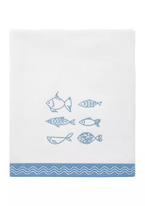 Buy โค๏ธ Avanti Blue Fin Bay Bath Towel ๐ 2 Buy โค๏ธ Avanti Blue Fin Bay Bath Towel ๐ - Image 2