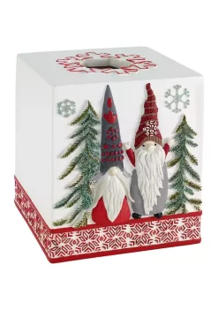 Discount 😀 Avanti Xmas Gnomes Tissue Cover 😉