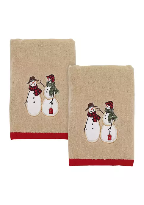 Flash Sale β Avanti Snowmen Gathering 2 Hand Towel Set π₯° 2 Flash Sale β Avanti Snowmen Gathering 2 Hand Towel Set π₯° - Image 2