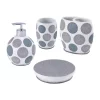 Best Sale ✨ Avanti Dotted Circles Bath Accessories Set 😉