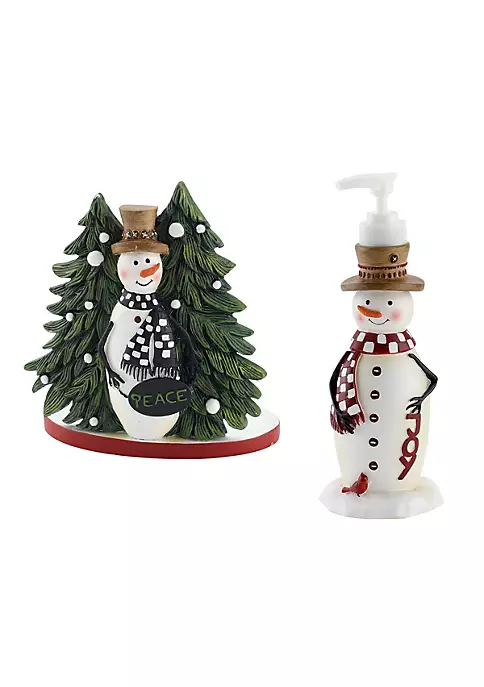 Discount ✨ Avanti Country Friends 2 Pc. Lotion Dispenser and Toothbrush Holder Set ⌛ 2 Discount ✨ Avanti Country Friends 2 Pc. Lotion Dispenser and Toothbrush Holder Set ⌛ - Image 2