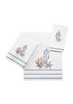 Promo ✔️ Avanti Abstract Coastal 3pc owel 👏