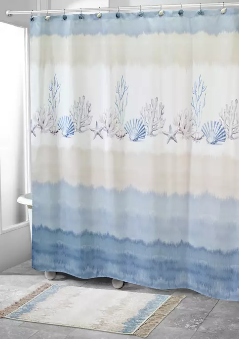 Flash Sale ๐ฅ Avanti Abstract Coastal Shower Curtain ๐ 2 Flash Sale ๐ฅ Avanti Abstract Coastal Shower Curtain ๐ - Image 2