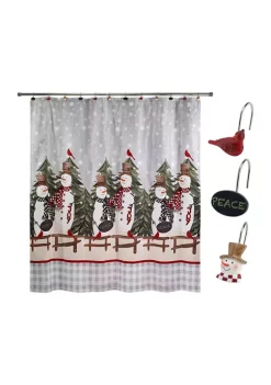 Discount ✨ Avanti Country Friends Shower Curtain and Shower Hook Set ✨