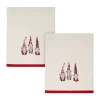 Hot Sale 💯 Avanti 🎁 Christmas Gnomes 2 Bath Towel Set 😀