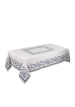Flash Sale 🥰 Avanti Blue Portofino Table Cloth 60-in. x 120-in. 😉