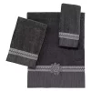 Best deal ✨ Avanti Braided Cuff Granite 3-Piece Decorative Towel Set 💯