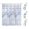 Best Sale 🔥 Avanti Frosty Friends 13 Pc. Shower Curtain & Hook Set 💯