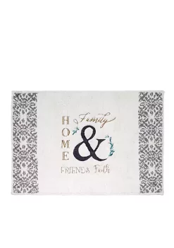 Buy ๐ Avanti Modern Farmhouse Bath Rug ๐