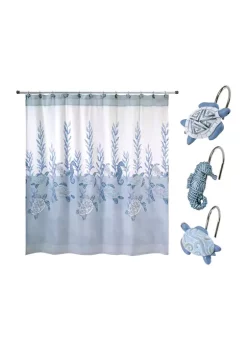 Top 10 🔔 Avanti Caicos Shower Curtain-Hooks Set ❤️