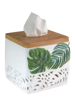 Brand new 🎉 Avanti Viva Palm Tissue Cover 🌟 -Avanti Sales Belk 569