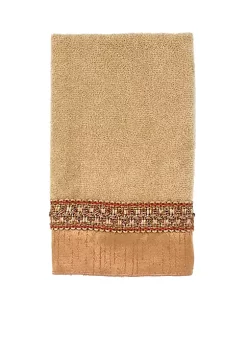 Coupon 🤩 Avanti Braided Cuff Rattan Fingertip Towel ⌛