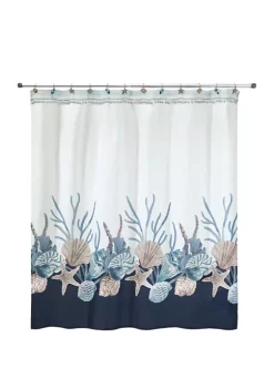 New 💯 Avanti 72 in x 72 in Blue Lagoon Shower Curtain 🎁