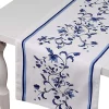 Hot Sale ❤️ Avanti Blue Portofino Table Runner 14-in. x 72-in. 🔔