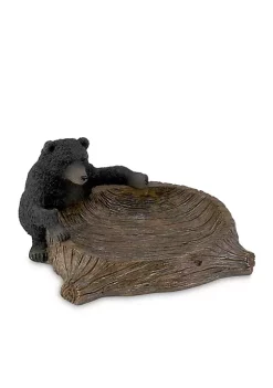 Outlet 🎁 Avanti Black Bear Lodge Soap Dish 👍