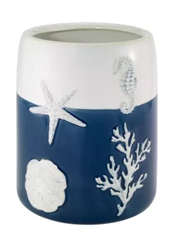 Cheapest 👏 Avanti Batik Coastal Wastebasket ❤️