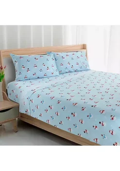 Hot Sale 🥰 Avanti Snowdance King Flannel Sheet Set 👏 -Avanti Sales Belk 747