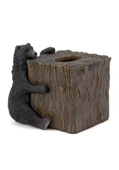 Hot Sale 💯 Avanti Black Bear Lodge Tissue Box 🧨
