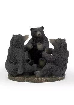 Promo 😉 Avanti Black Bear Lodge Toothbrush Holder 💯