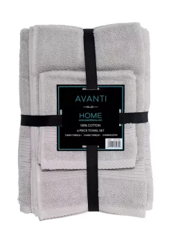 Deals 🧨 Avanti 6 Piece Solid Color Towel Set 🔥 -Avanti Sales Belk 80