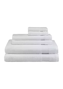 Deals 🧨 Avanti 6 Piece Solid Color Towel Set 🔥 -Avanti Sales Belk 83