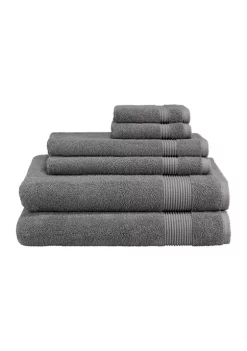 Deals 🧨 Avanti 6 Piece Solid Color Towel Set 🔥 -Avanti Sales Belk 84
