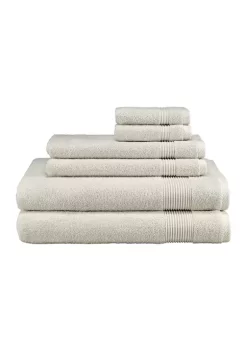 Deals 🧨 Avanti 6 Piece Solid Color Towel Set 🔥 -Avanti Sales Belk 85
