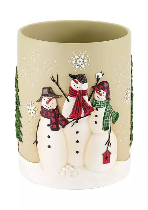 Best Pirce 🎉 Avanti Snowmen Gathering Wastebasket 🎉 1 Best Pirce 🎉 Avanti Snowmen Gathering Wastebasket 🎉