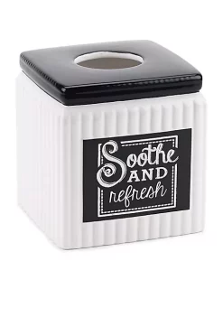 Discount ๐ Avanti Chalk it Up Tissue Box 5.82-in. x 5.82-in. x 6-in. ๐